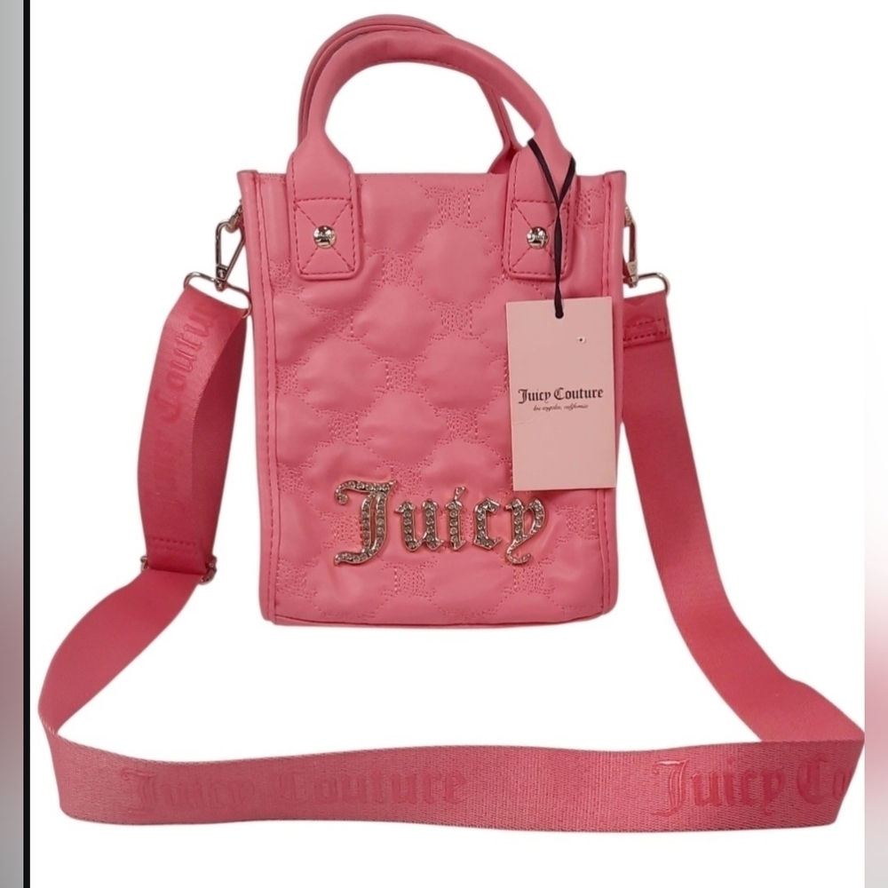 Juicy Couture Pink Quilted Crossbody/Handbag- NWT Never Used